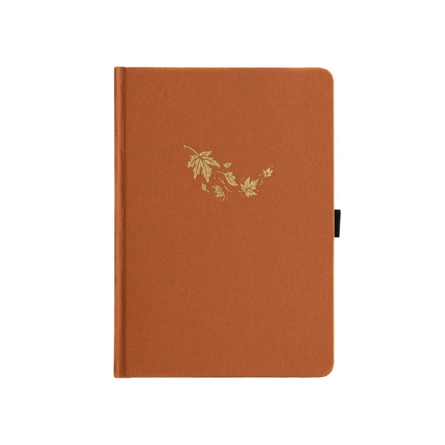 Dotted Notebook Swirling Leaves B5 - Archer & Olive - Tidformera