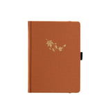 Dotted Notebook Swirling Leaves B6 - Archer & Olive - Tidformera