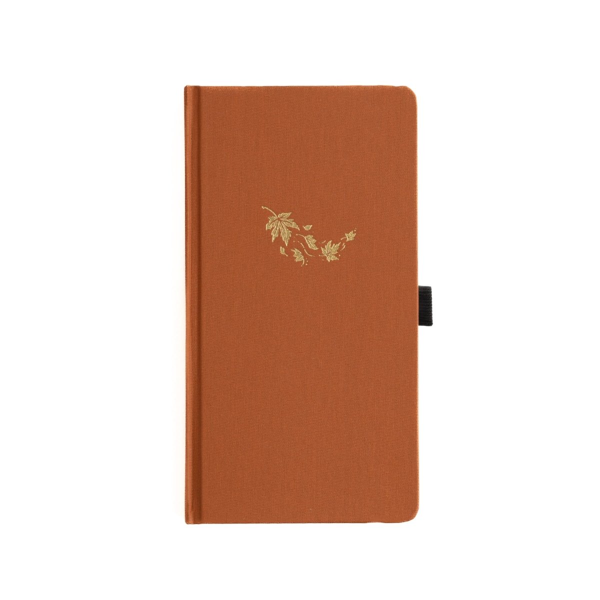 Dotted Notebook Swirling Leaves Slim - Archer & Olive - Tidformera