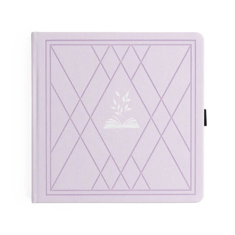 Dotted Notebook Vintage Library in Lilac SQ - 1 - Archer & Olive - Tidformera