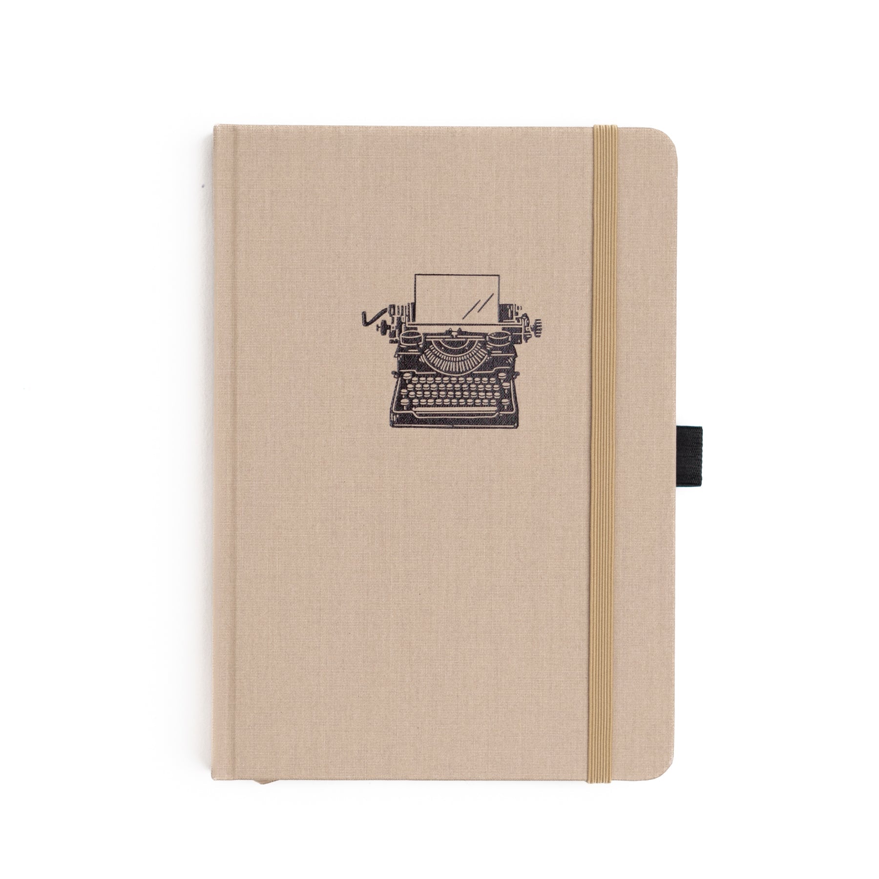 Dotted Notebook Vintage Typewriter A5 - Archer & Olive - Tidformera