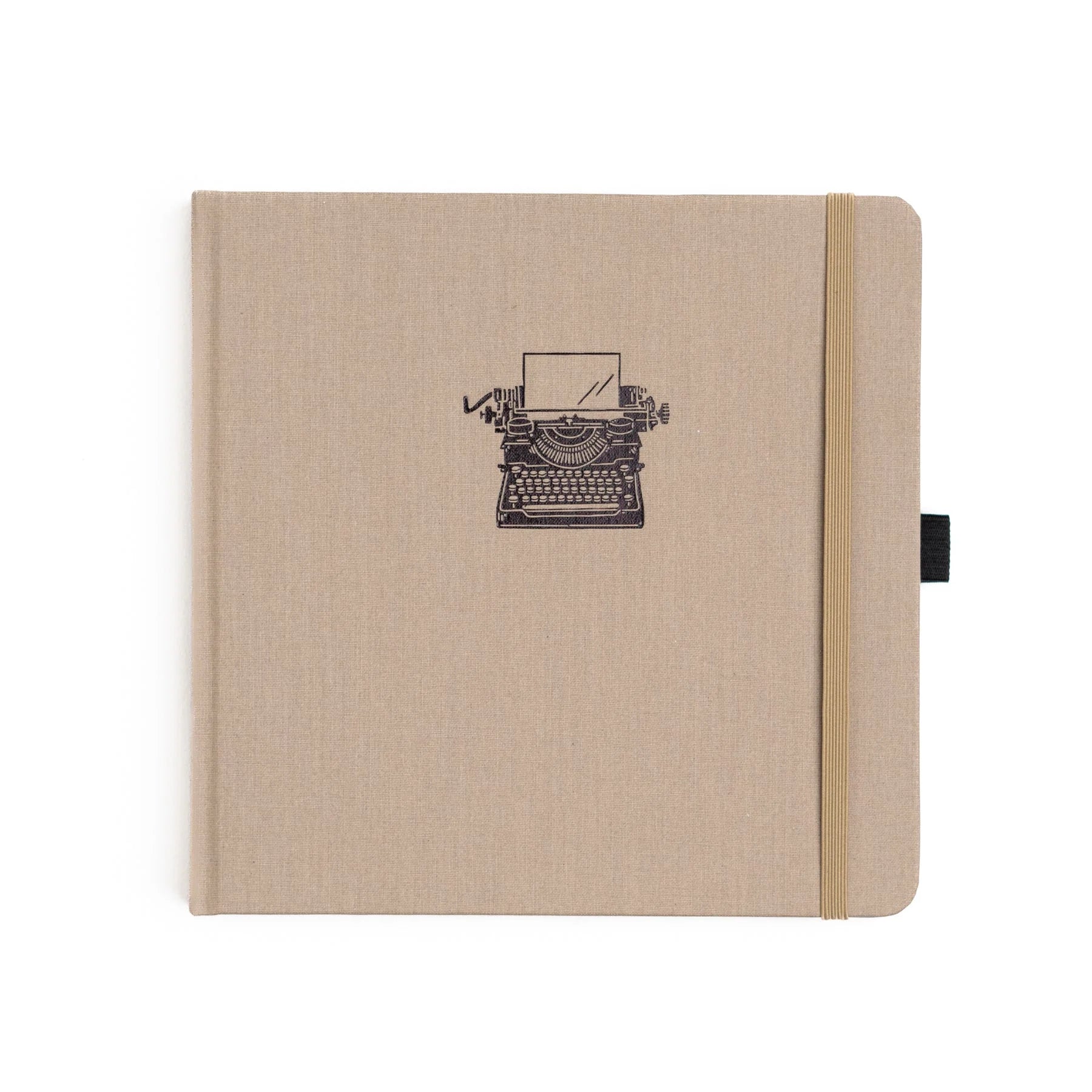 Dotted Notebook Vintage Typewriter SQ - Archer & Olive - Tidformera