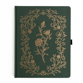 Dotter Notebook - Letter Size - Antique Floral - 1 - Archer & Olive - Tidformera