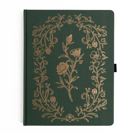 Dotter Notebook - Letter Size - Antique Floral - 1 - Archer & Olive - Tidformera