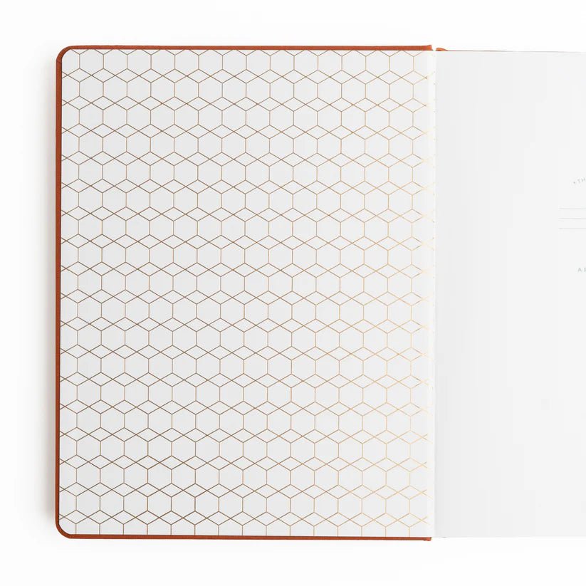 Dotter Notebook - Letter Size - Keeper of the Bees in Rust - 4 - Archer & Olive - Tidformera