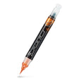 Dual Metallic Brush pen - Orange + Metallic yellow - Pentel - Tidformera