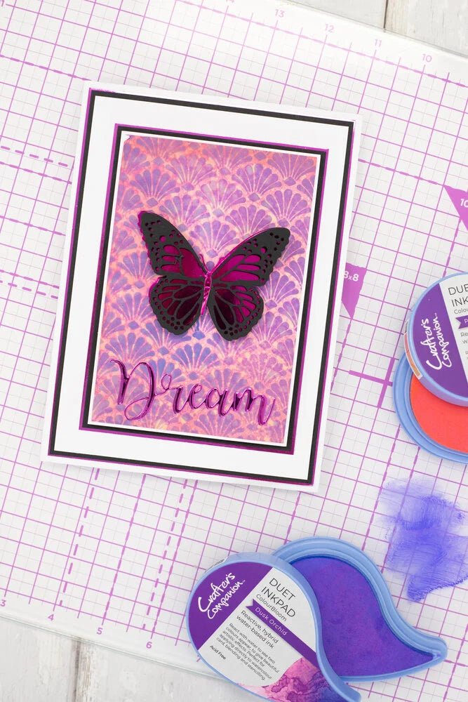 Duet ColourBloom Inkpad Dusk Orchid - Crafter's Companion - Tidformera