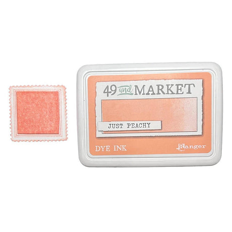 Dye Ink - Ranger - Just Peachy - 2 - 49 and Market - Tidformera
