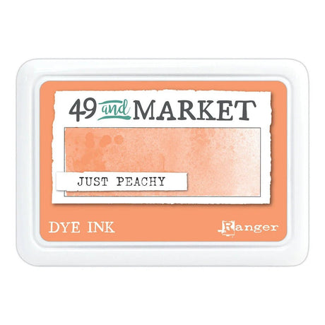 Dye Ink - Ranger - Just Peachy - 1 - 49 and Market - Tidformera
