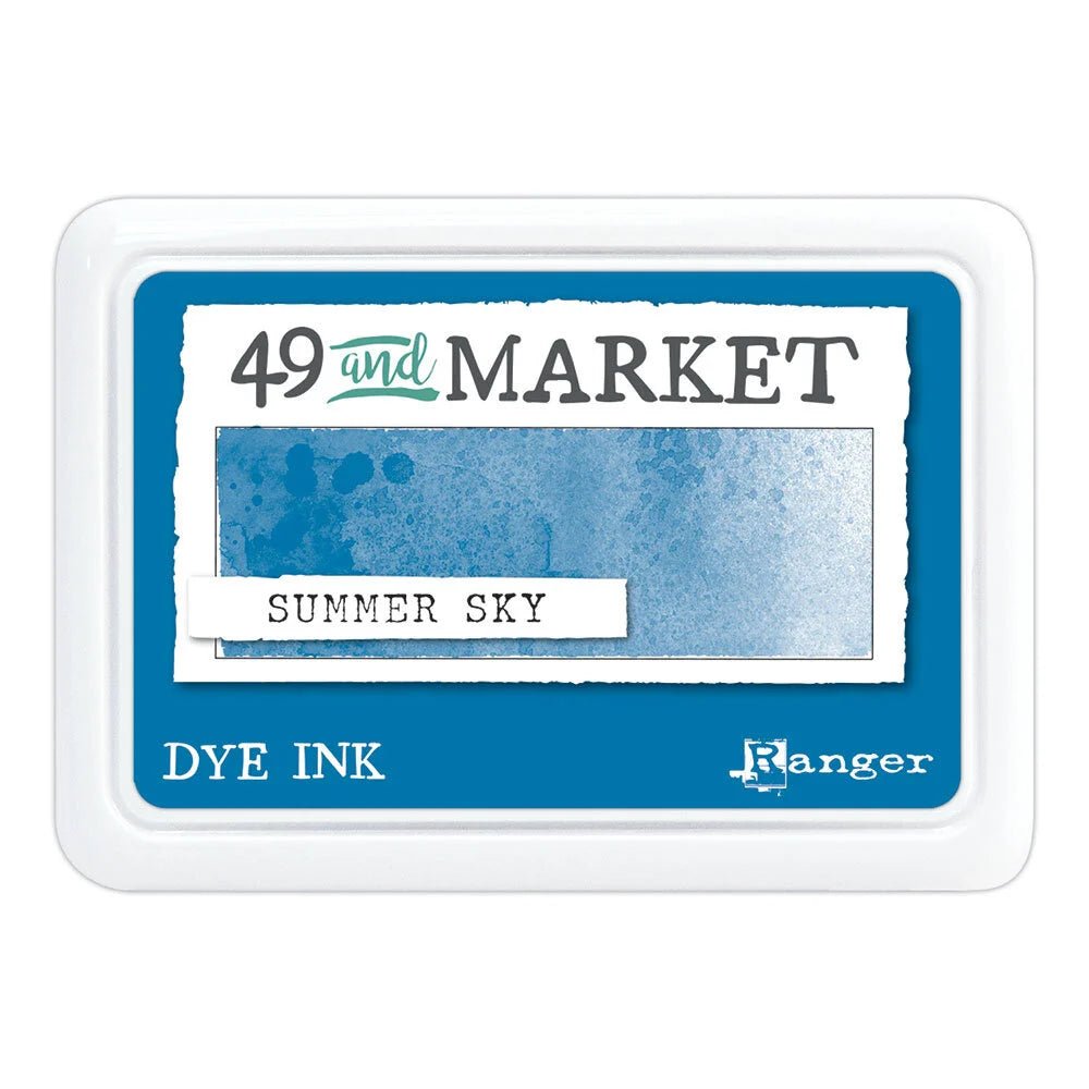 Dye Ink - Ranger - Summer Sky - 2 - 49 and Market - Tidformera