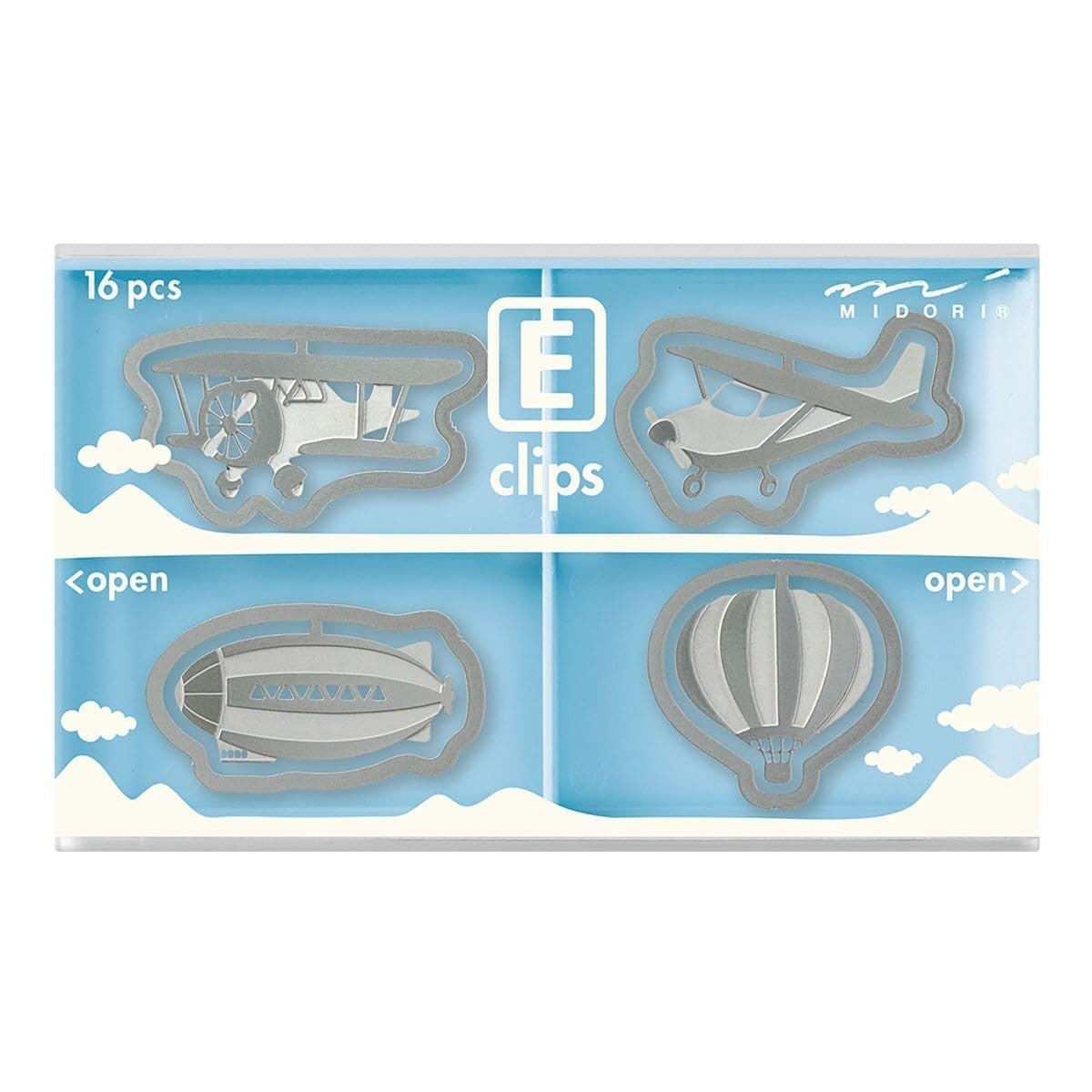 E-clips Gem i metall - Aerial vehicle - Midori - Tidformera