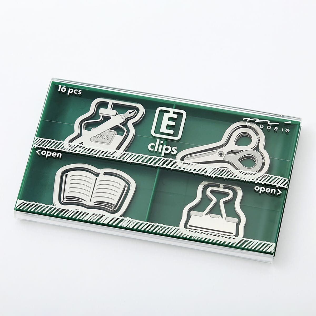 E-clips Gem i metall - Stationery - Midori - Tidformera