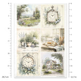 Rice paper set - A4 - Cottage in the Country