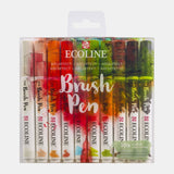 Ecoline Brush Pen 10-set - Architect - Royal Talens - Tidformera