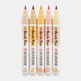 Ecoline Brush Pen 5-set - Beige Pink - Royal Talens - Tidformera