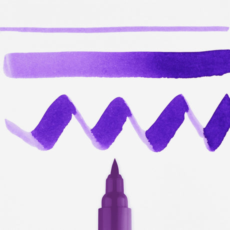 Ecoline Brush Pen - Blue violet 548 - Royal Talens - Tidformera