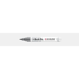 Ecoline Brush Pen - Cold grey light 738 från Royal Talens - Grå penselpenna utan lock - Tidformera