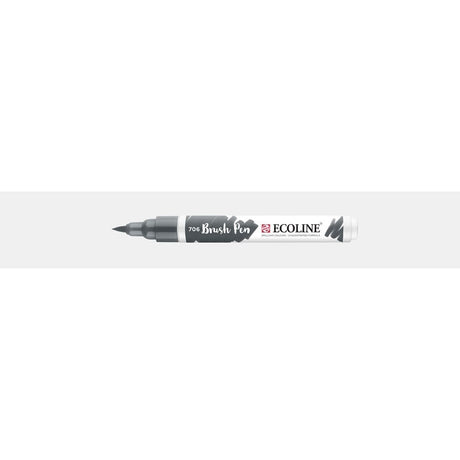 Ecoline Brush Pen - Deep grey 706 - Royal Talens - Tidformera