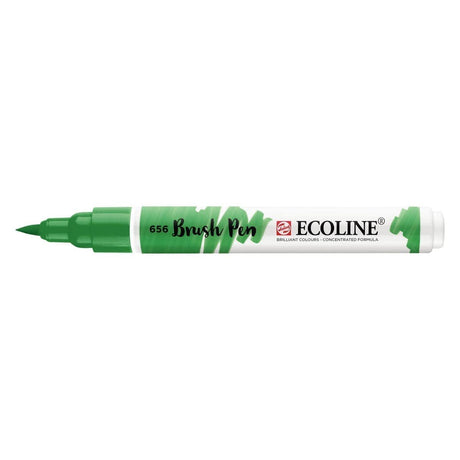 Ecoline Brush Pen - Forest green 656 - Royal Talens - Tidformera