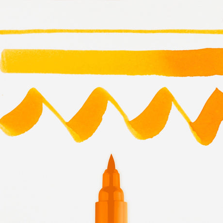 Ecoline Brush Pen - Light orange 236 - Royal Talens - Tidformera