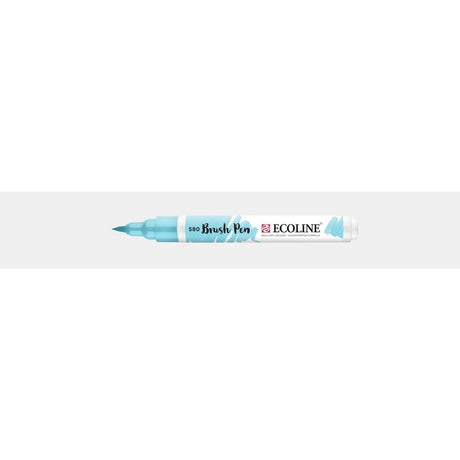 Ecoline Brush Pen - Pastel blue 580 - Royal Talens - Tidformera