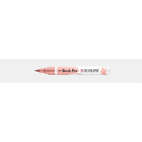 Ecoline Brush Pen - Pastel red 381 - Royal Talens - Tidformera