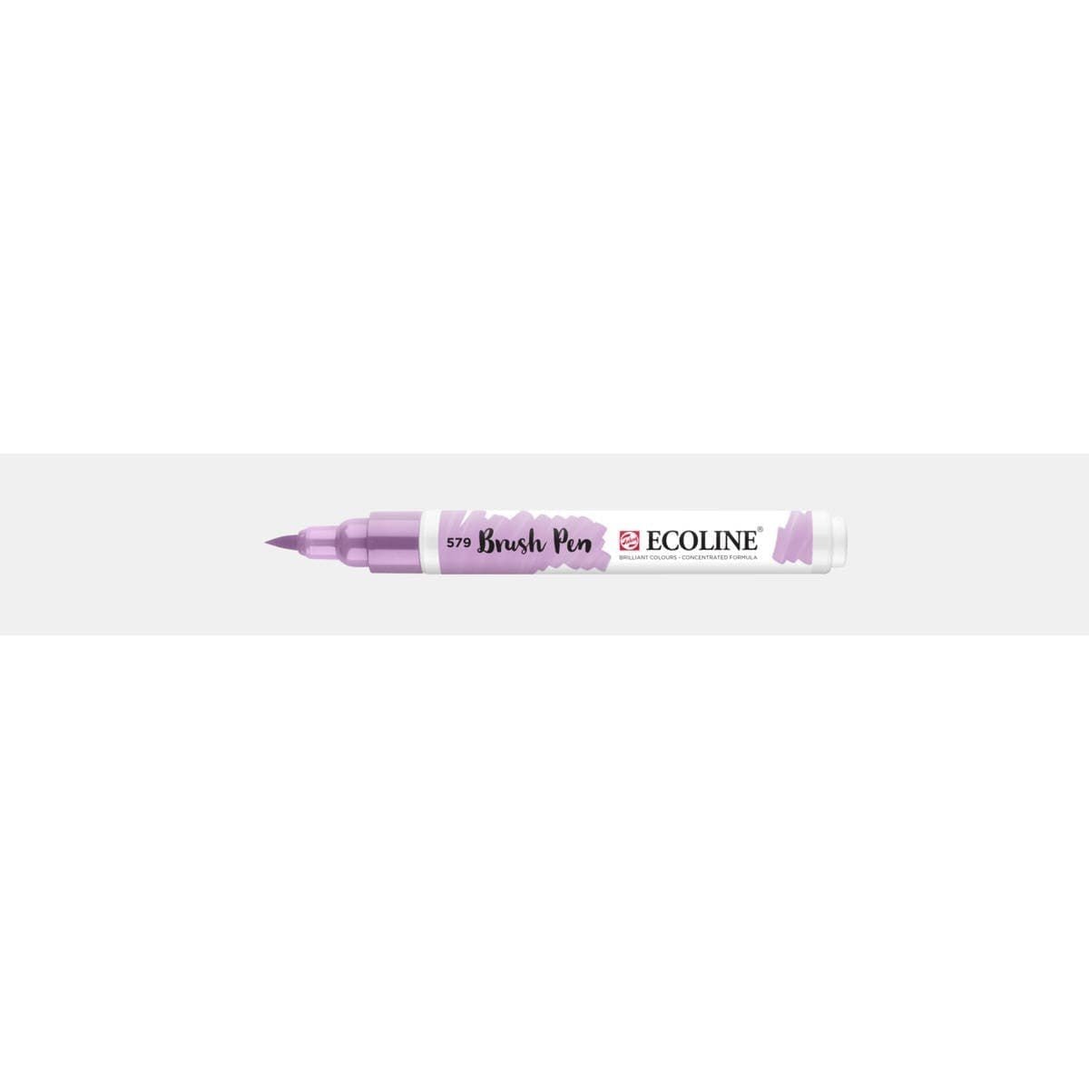 Ecoline Brush Pen - Pastel violet 579 - Royal Talens - Tidformera