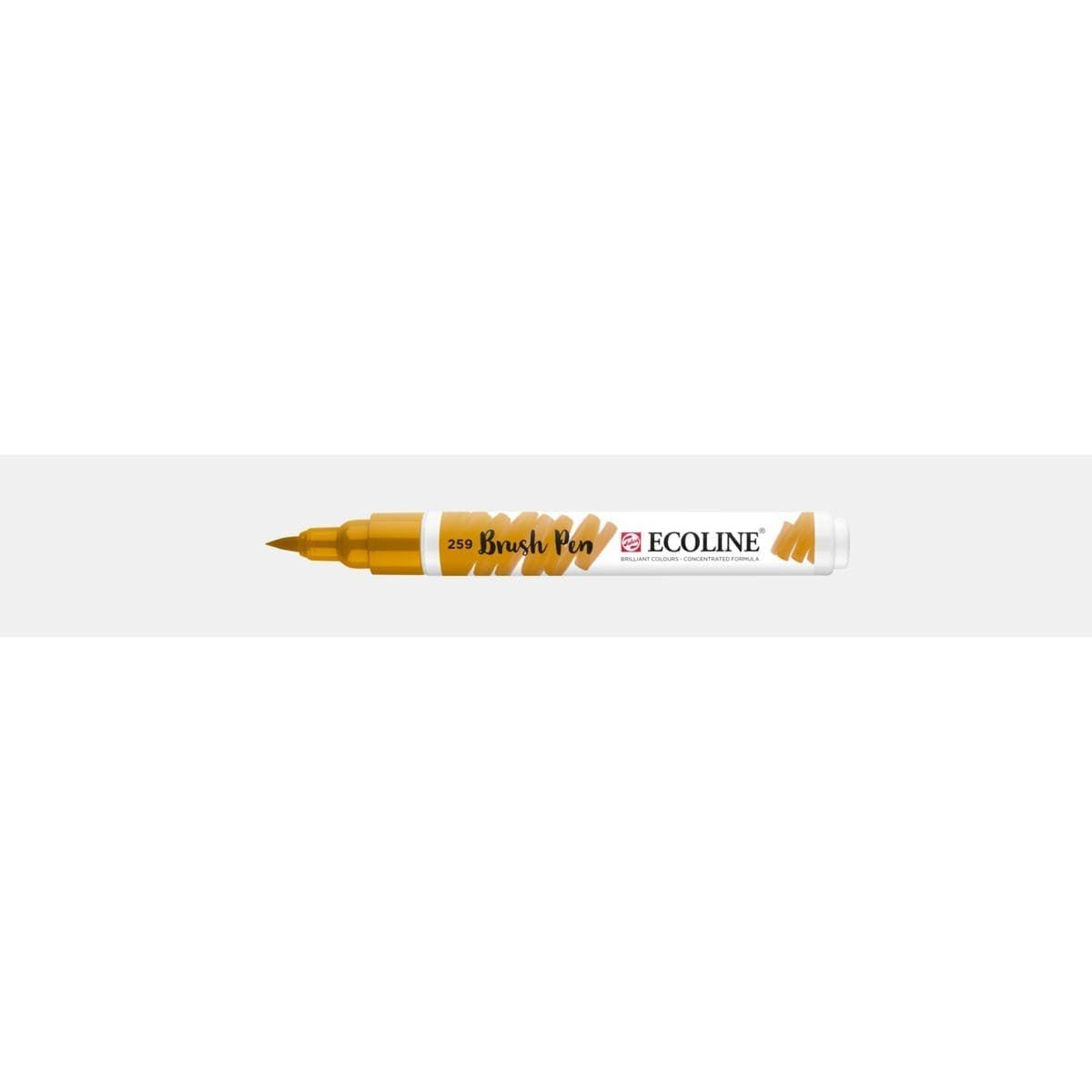 Ecoline Brush Pen - Sand yellow 259 - Royal Talens - Tidformera