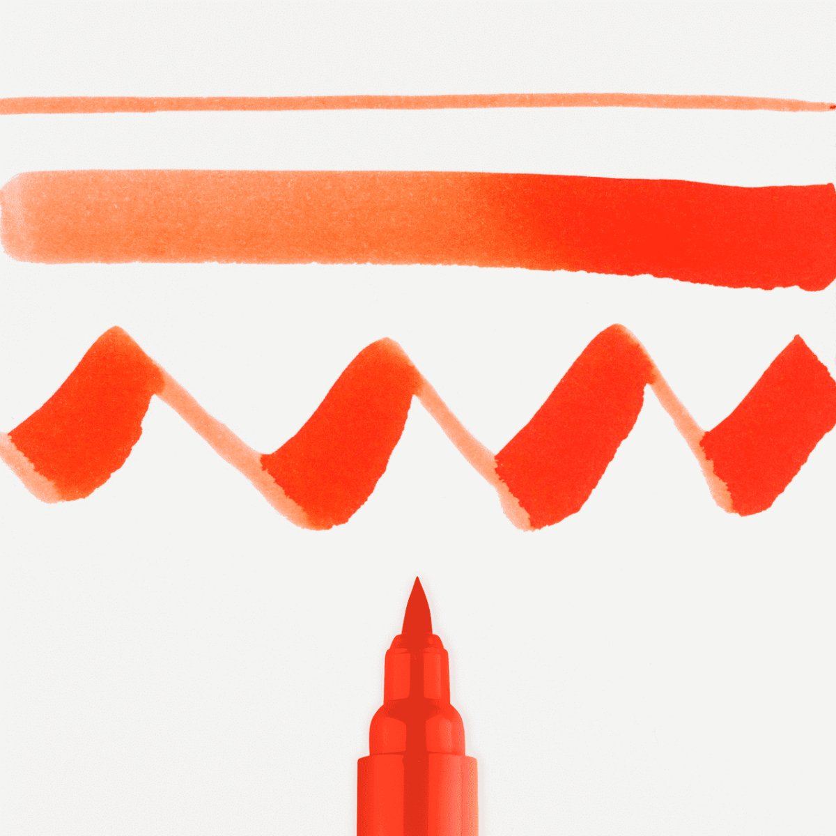 Ecoline Brush Pen - Vermilion 311 - Royal Talens - Tidformera