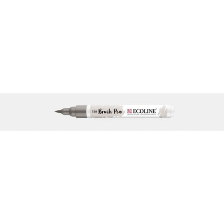 Ecoline Brush Pen - Warm grey light 728 - Royal Talens - Tidformera