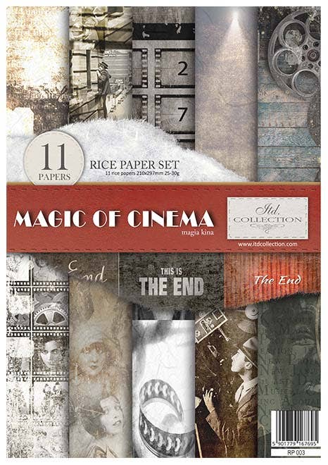 Rice paper set - A4 - Magic of cinema