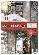 Rice paper set - A4 - Magic of cinema