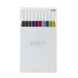 Emott ever fine Fineliner 10 - set - Set 3 - 1 - Uni Mitsubishi Pencil - Tidformera