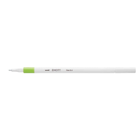 Emott ever fine Fineliner - Light green 5 - Uni Mitsubishi Pencil - Tidformera