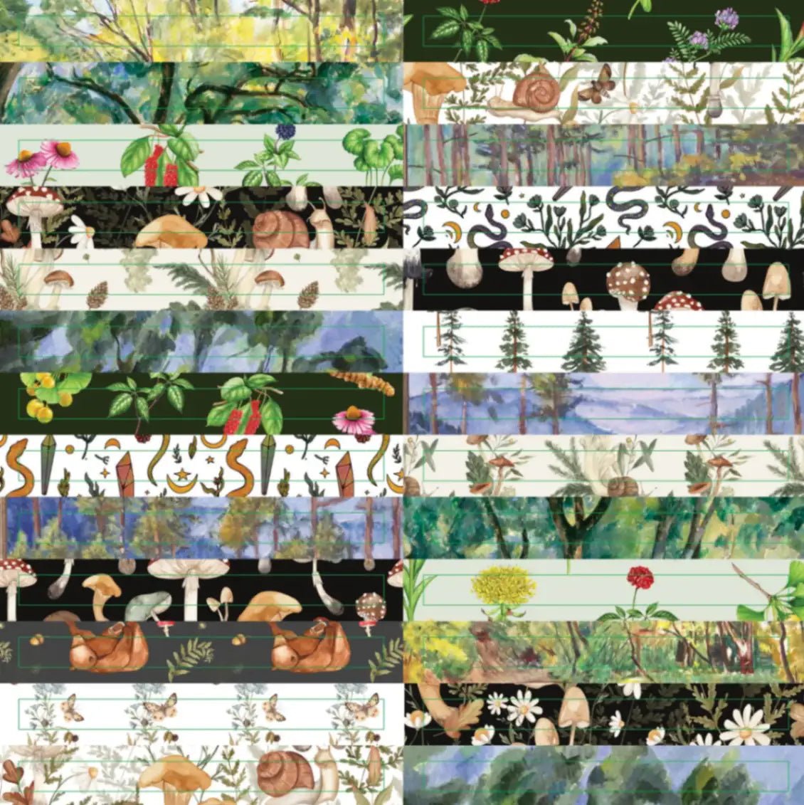 Enchanted Forest Sticker book - 4 - Peter Pauper Press - Tidformera