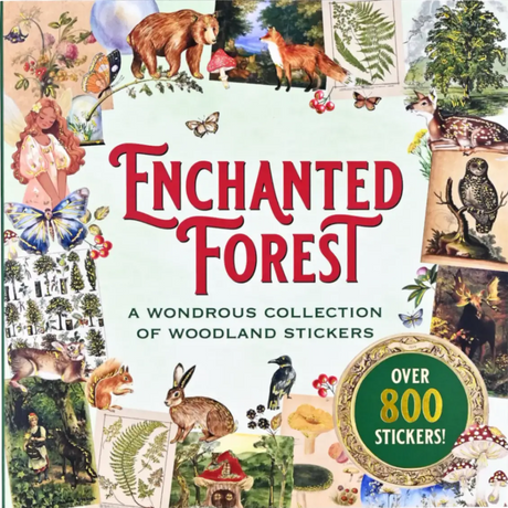 Enchanted Forest Sticker book - 1 - Peter Pauper Press - Tidformera