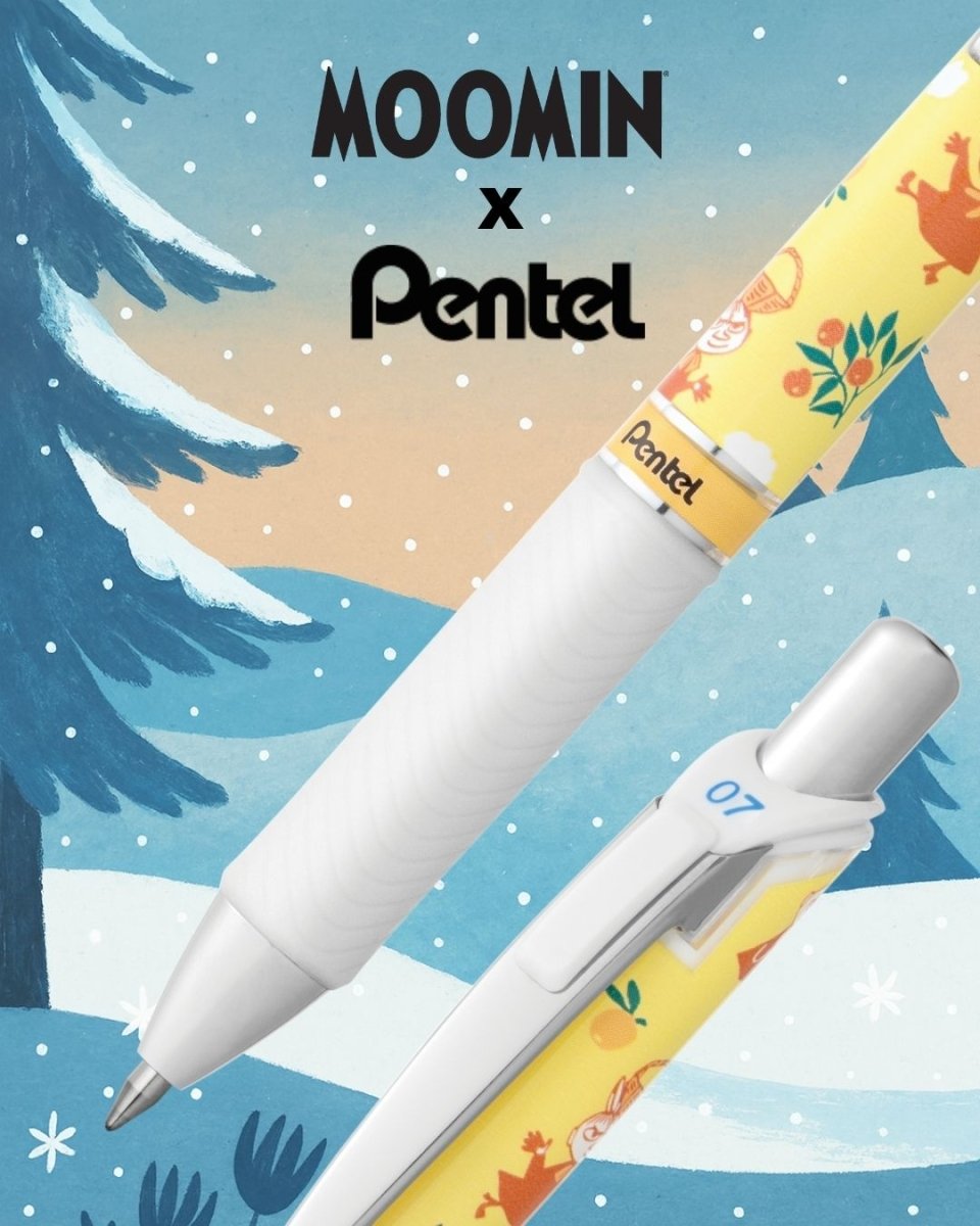 EnerGel Limited Edition - Mumin - Lilla My - 2 - Pentel - Tidformera