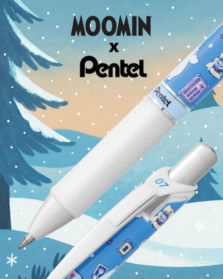 EnerGel Limited Edition - Mumin - Muminhuset - 2 - Pentel - Tidformera