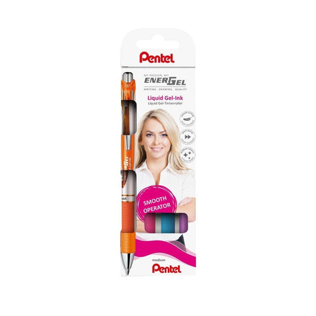 EnerGel Rollerballpenna 0,7 4 - pack - Set 1 - 1 - Pentel - Tidformera