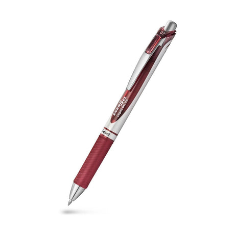 EnerGel Rollerballpenna 07 - Burgundy - Pentel - Tidformera