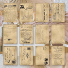 Ephemera Paper 7,4 x 10,5 - Written Records - 1 - Plan & Plot Studio - Tidformera
