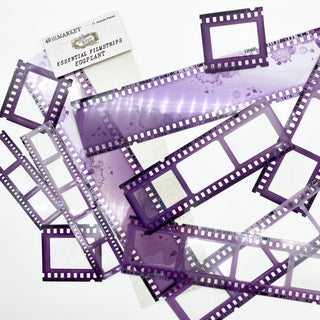 Lila Essential filmstrips - Eggplant - från 49 and Market - Tidformera
