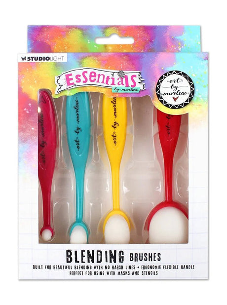 Essentials Blending Brushes 4 - pack - Studio Light - Tidformera