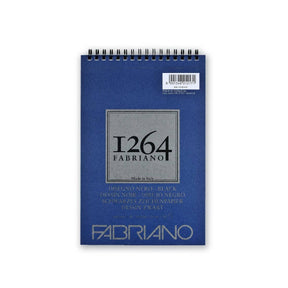 Fabriano 1264 Black drawing – A5 - 1 - Fabriano - Tidformera