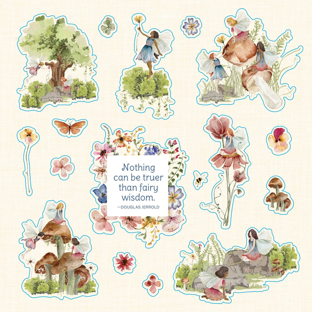 Faerie Kingdom - An enchanting ephemeral sticker book - 8 - Peter Pauper Press - Tidformera