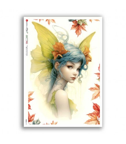 Rice Paper Decoupage - A5 - Fairies 0113