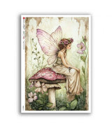 Rice Paper Decoupage - A5 - Fairies 0126