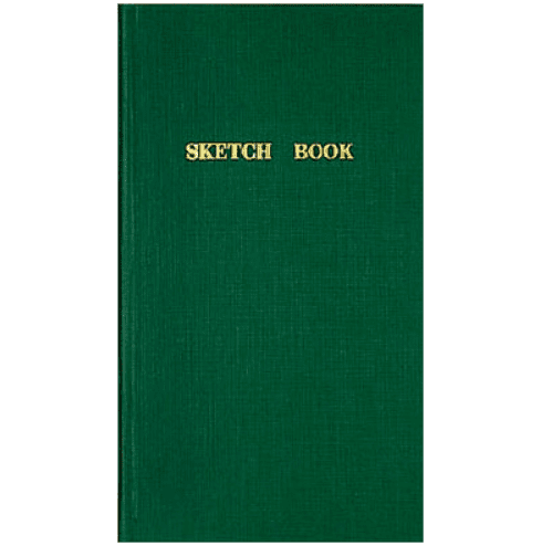 Field Notebook Sketch Book Rutat - Dark Green - 1 - Kokuyo - Tidformera