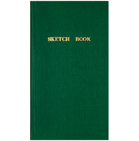 Field Notebook Sketch Book Rutat - Dark Green - 1 - Kokuyo - Tidformera