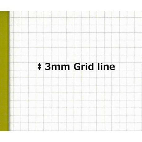 Field Notebook Sketch Book Rutat - Sulphur Yellow - 5 - Kokuyo - Tidformera
